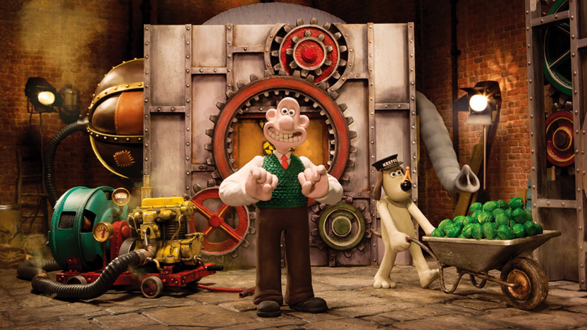 Wallace & Gromit's Cracking Contraptions background