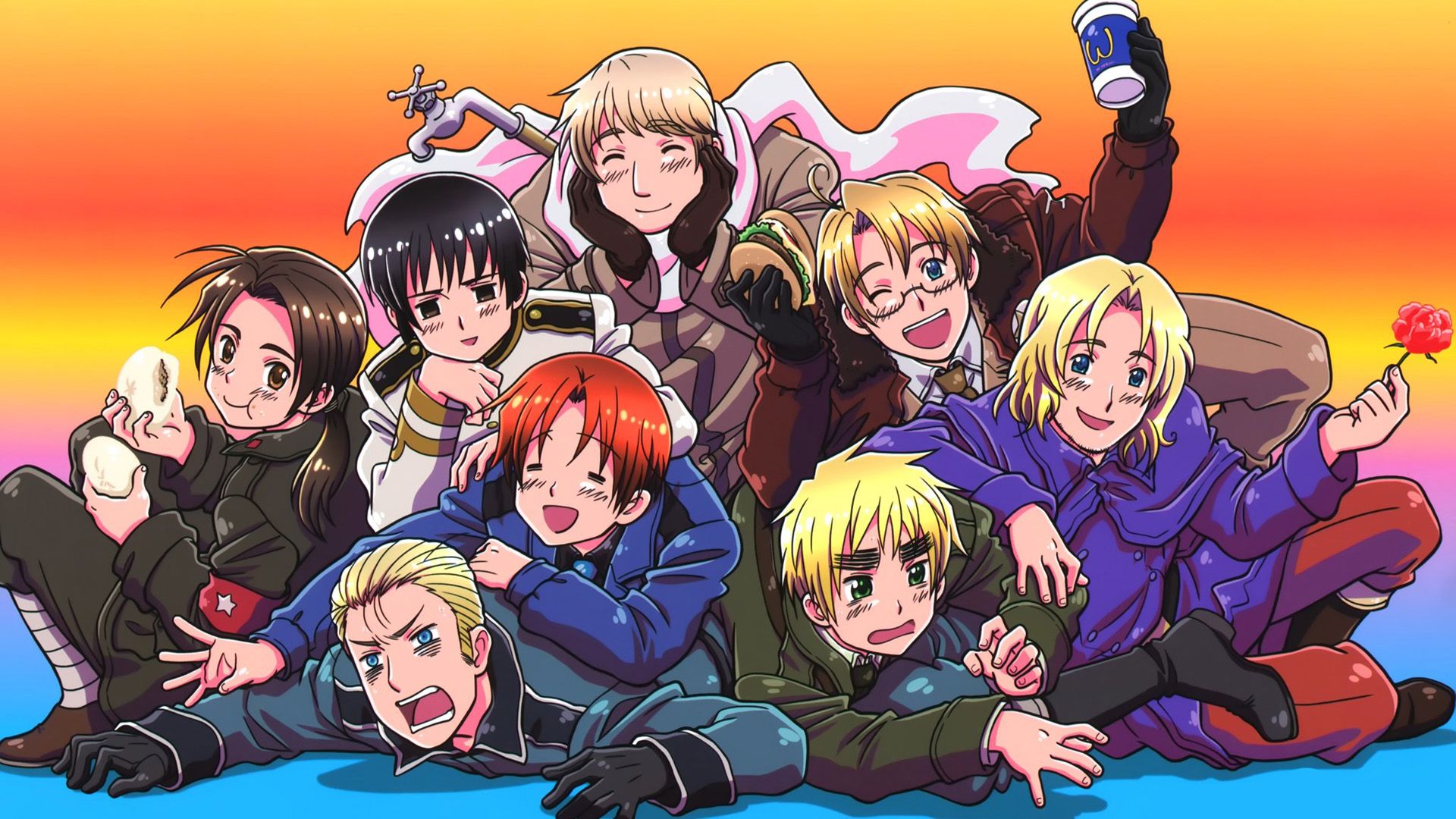 Hetalia: Axis Powers background