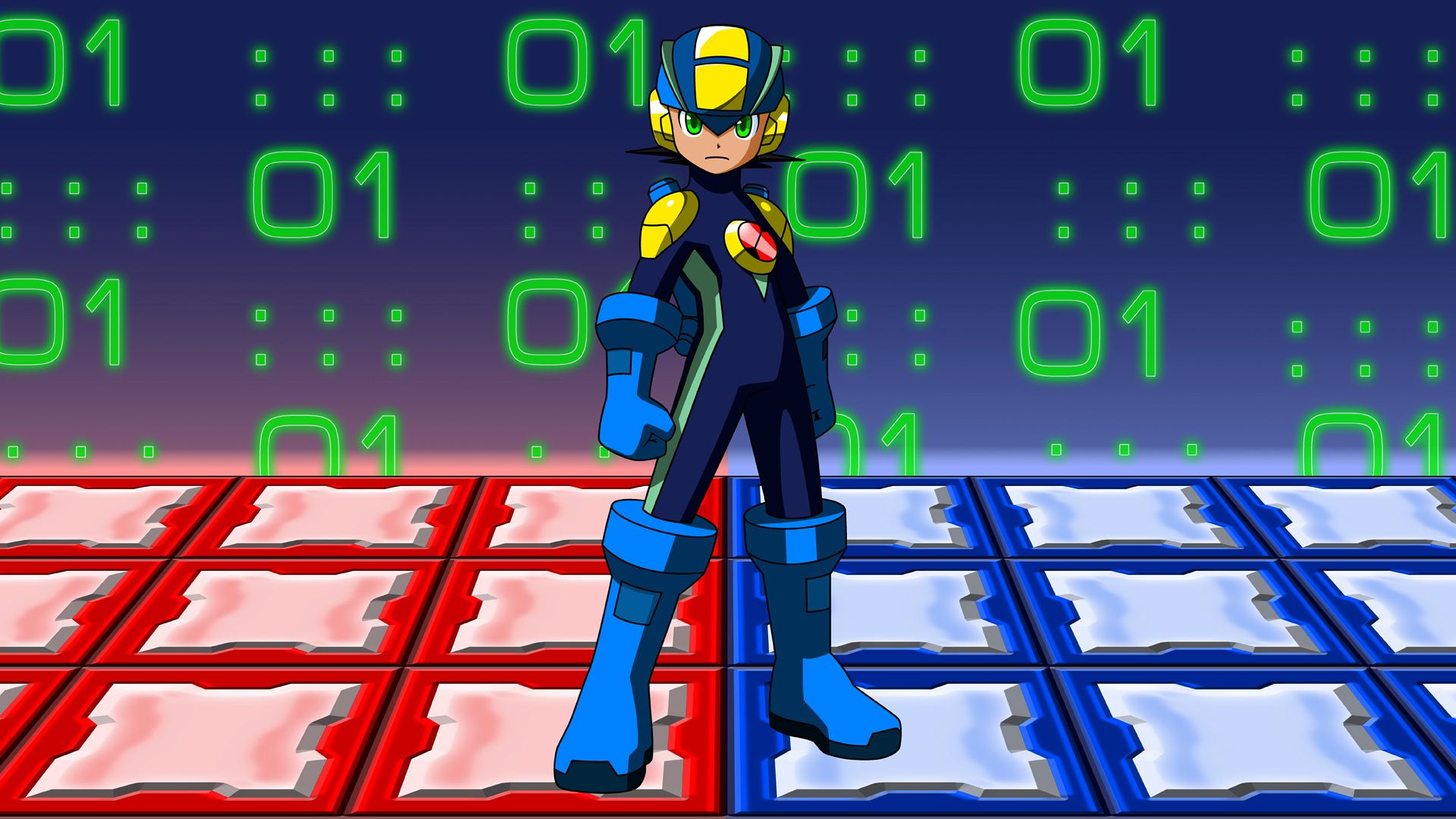 MegaMan NT Warrior background