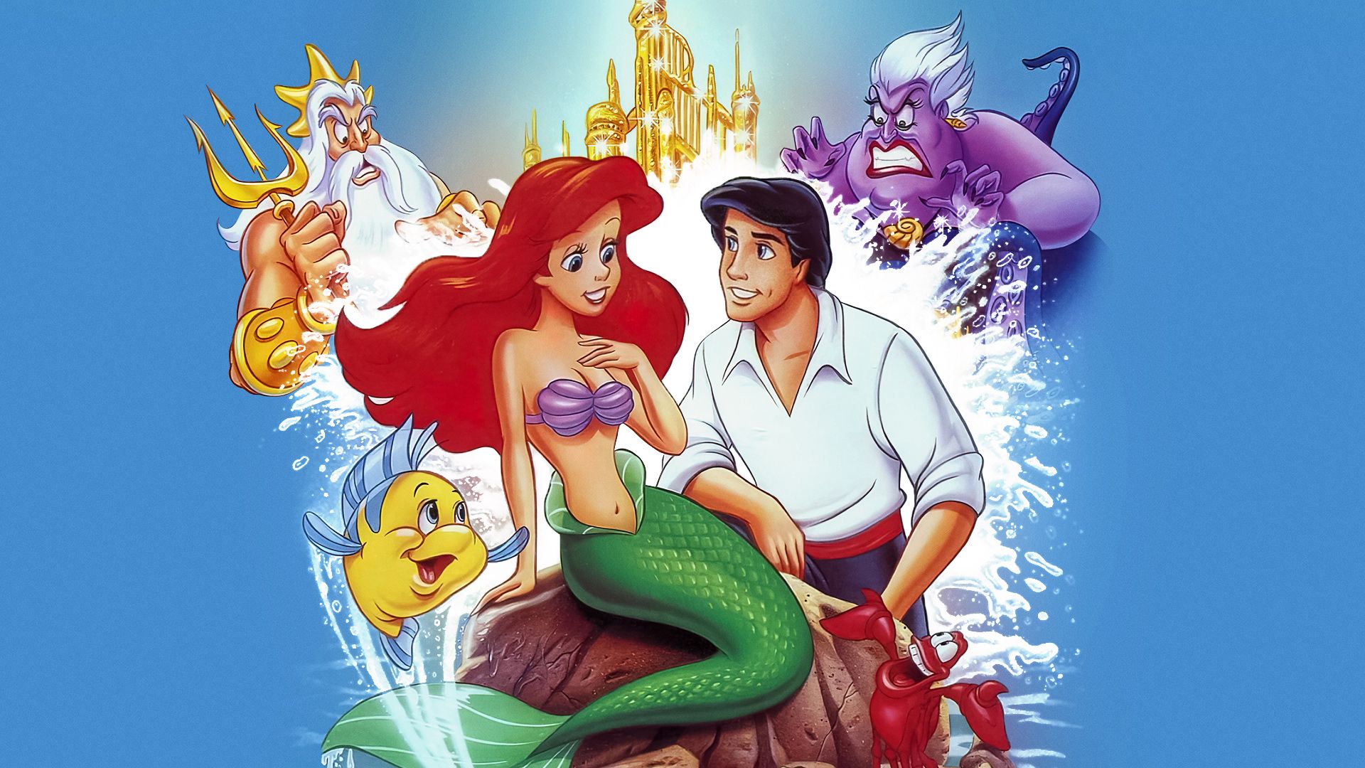 The Little Mermaid background