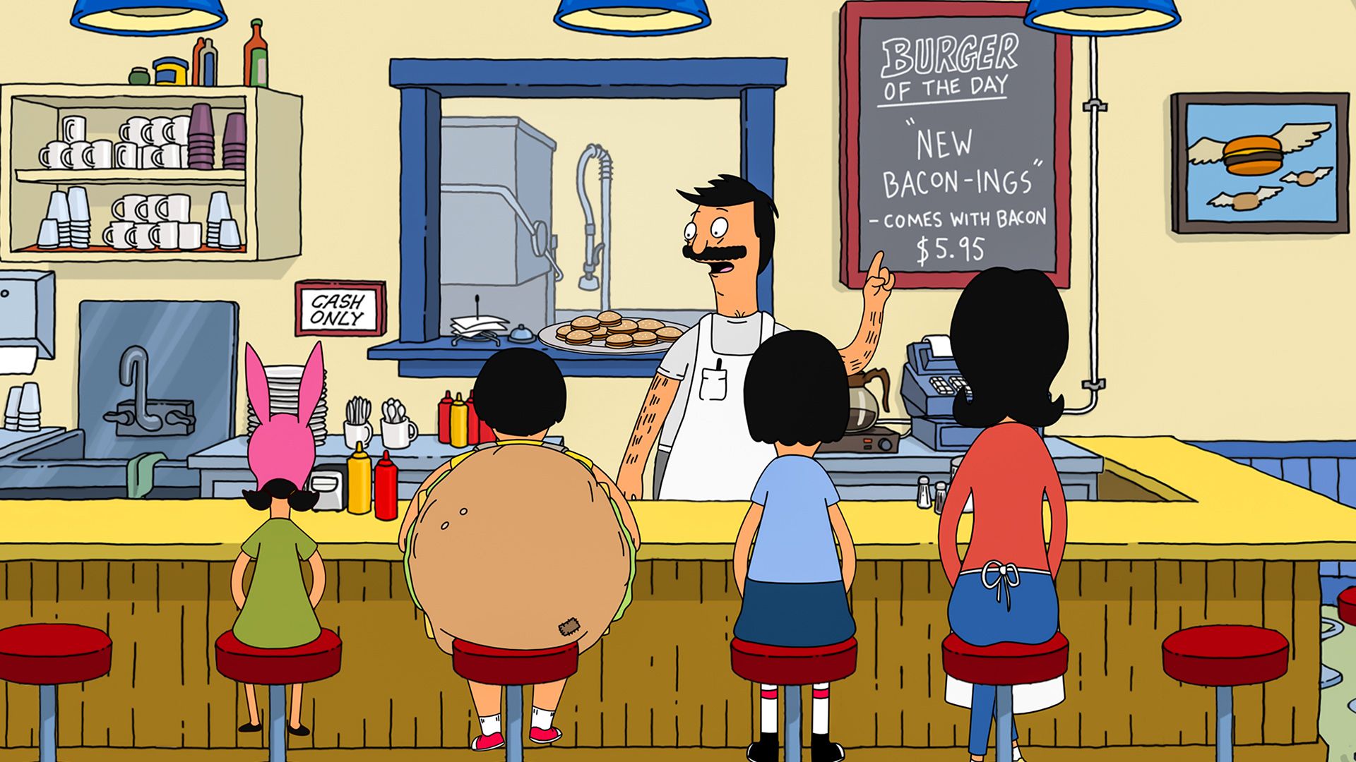 Bob's Burgers background