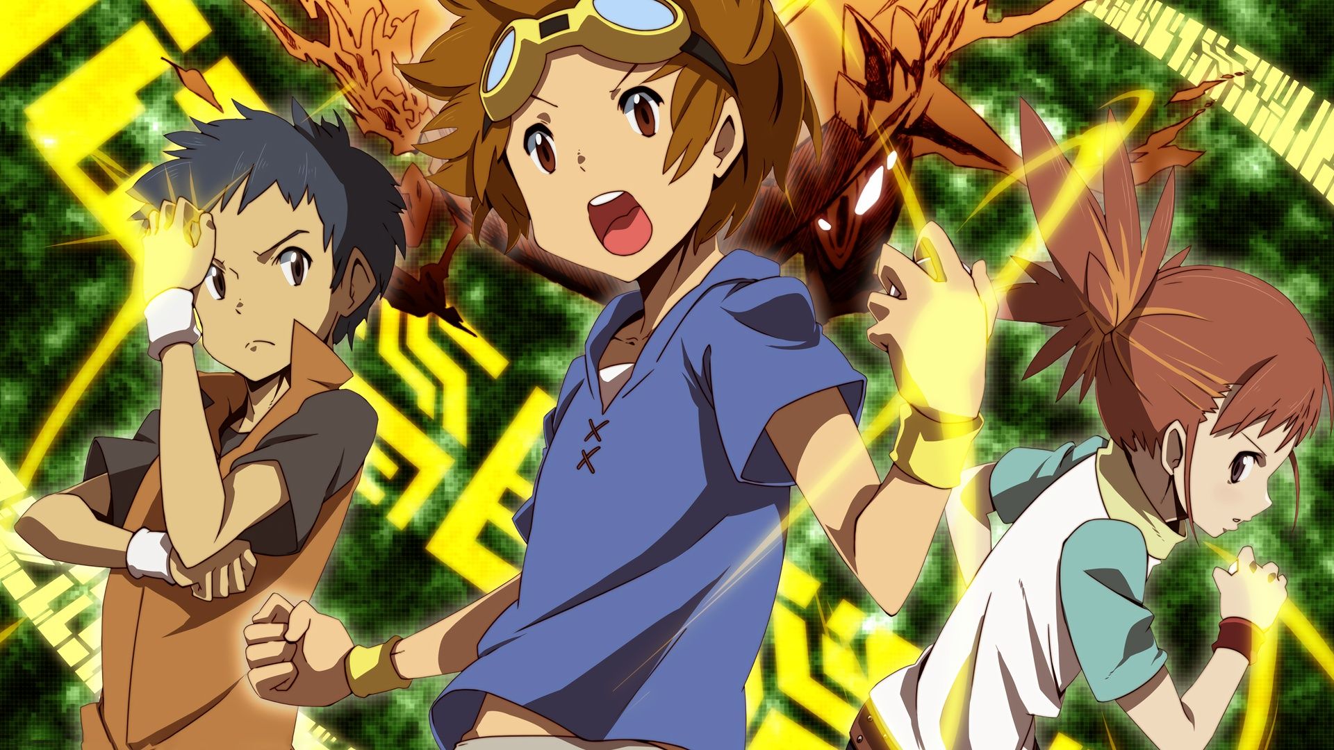 Digimon Tamers background