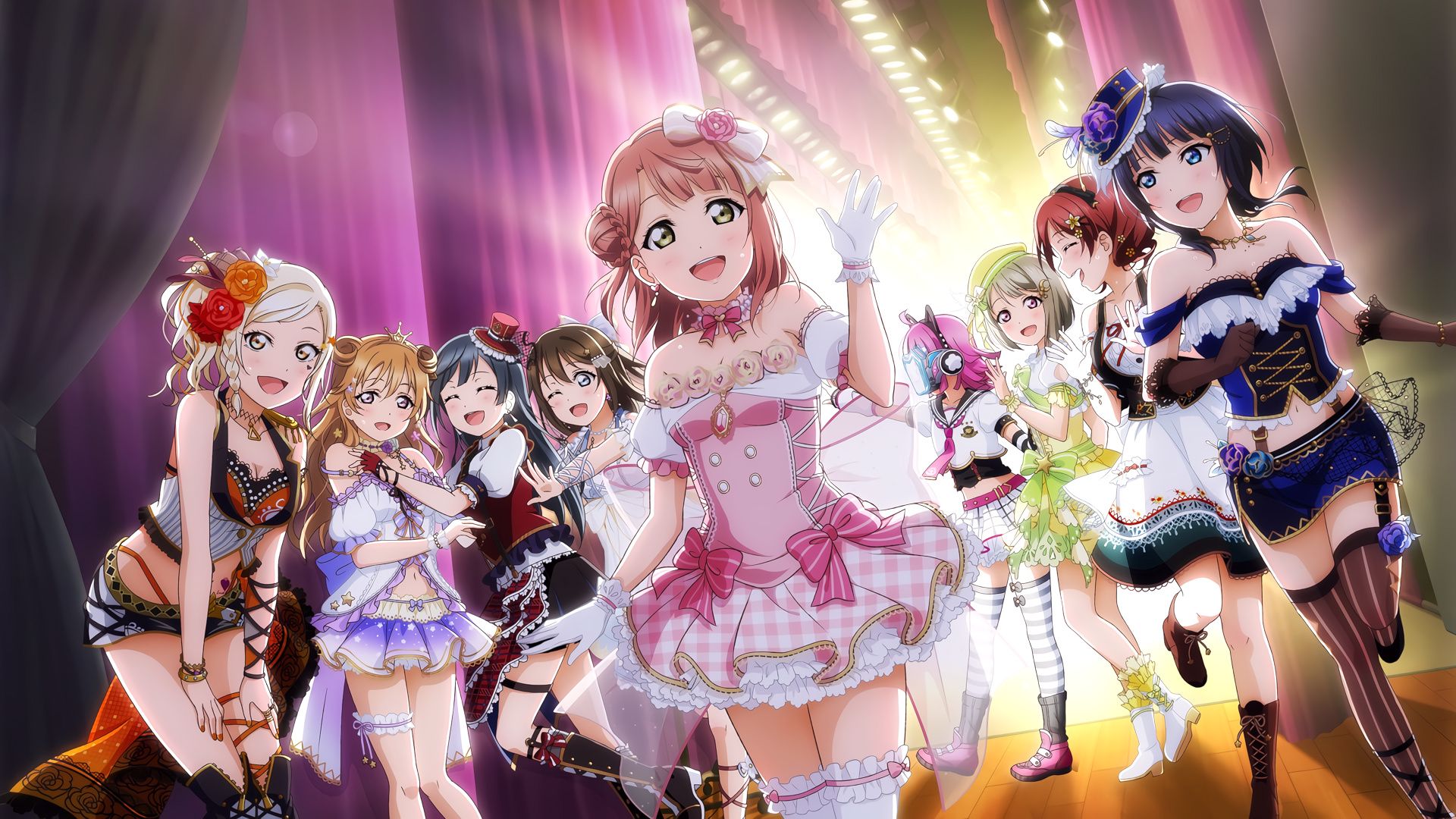 Love Live! Nijigasaki High School Idol Club background