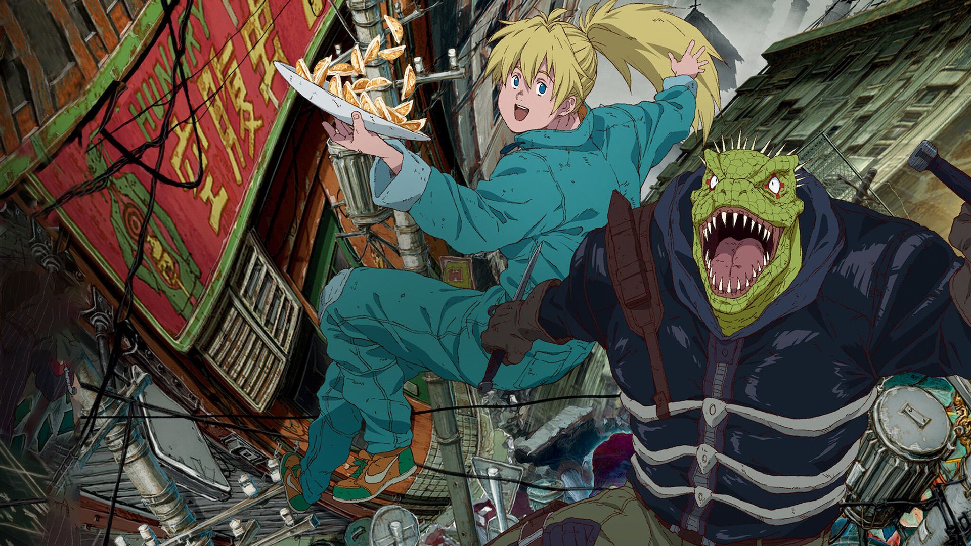 Dorohedoro background