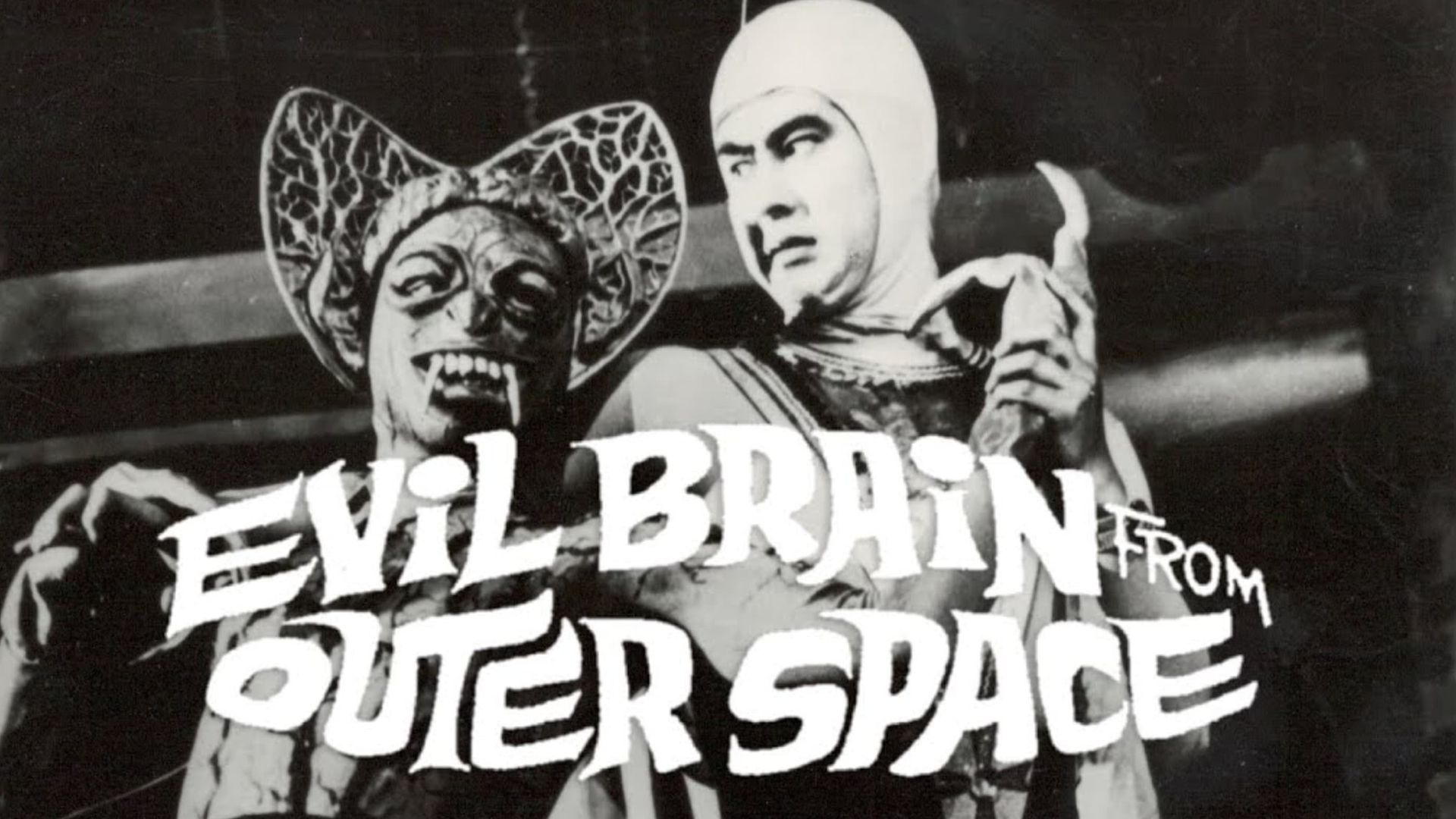 Evil Brain from Outer Space background