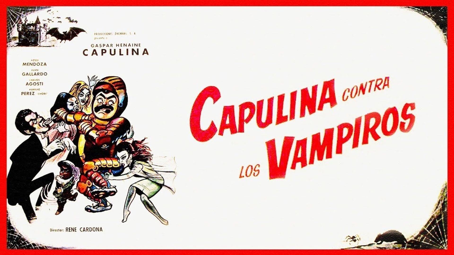 Capulina contra los vampiros background