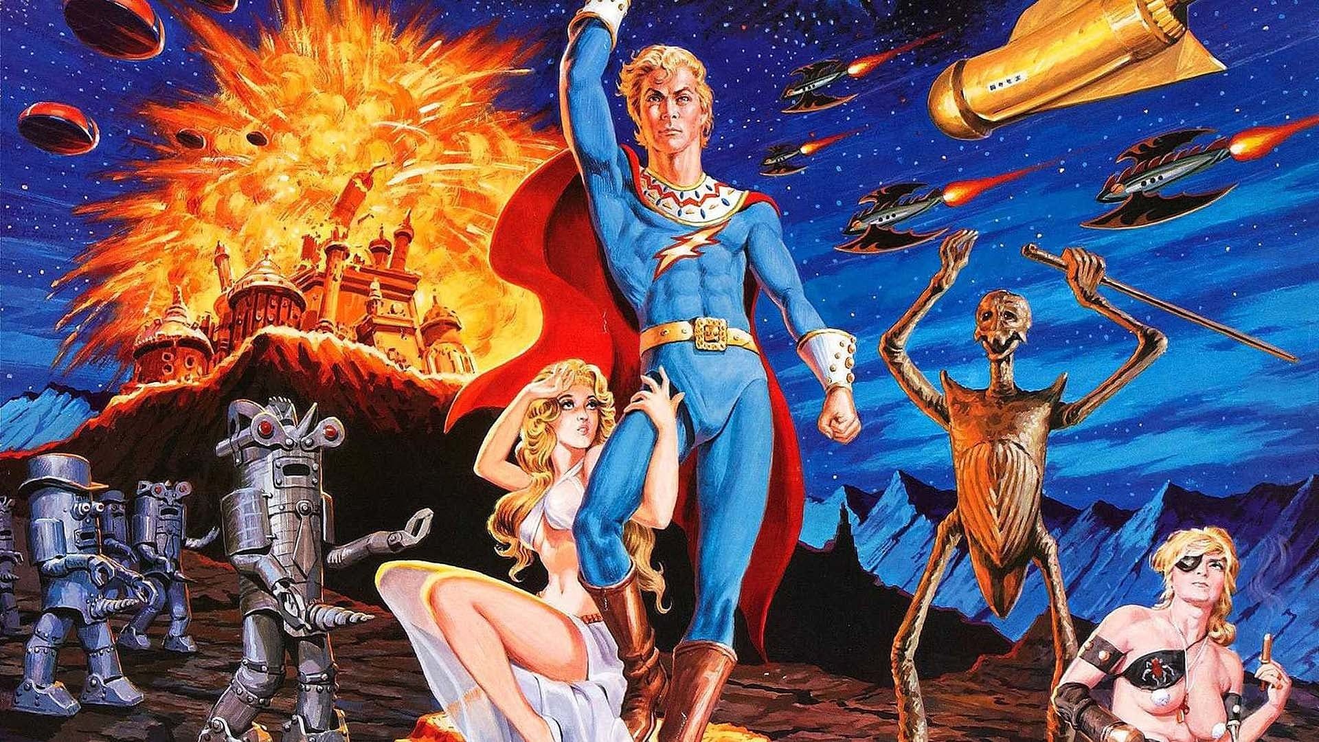 Flesh Gordon background