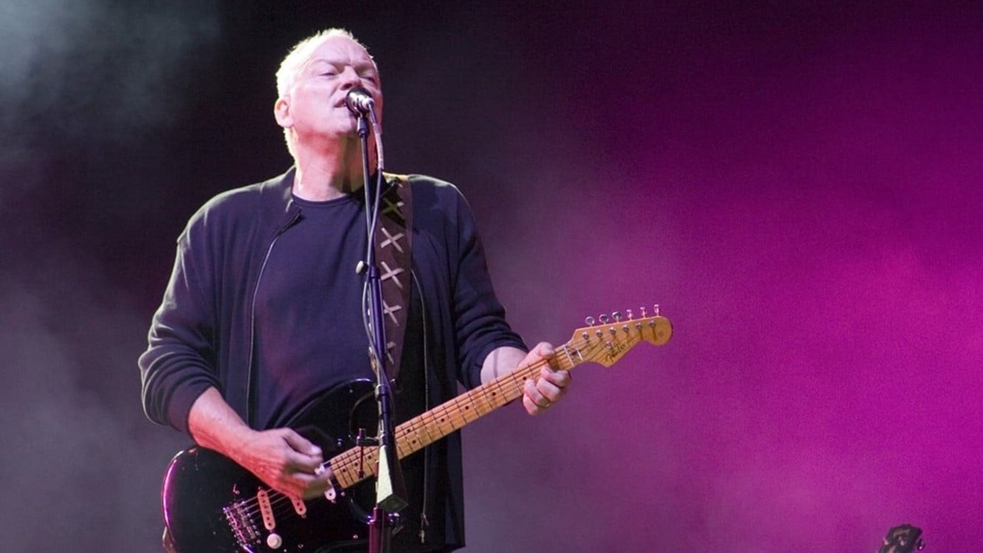 David Gilmour in Concert background