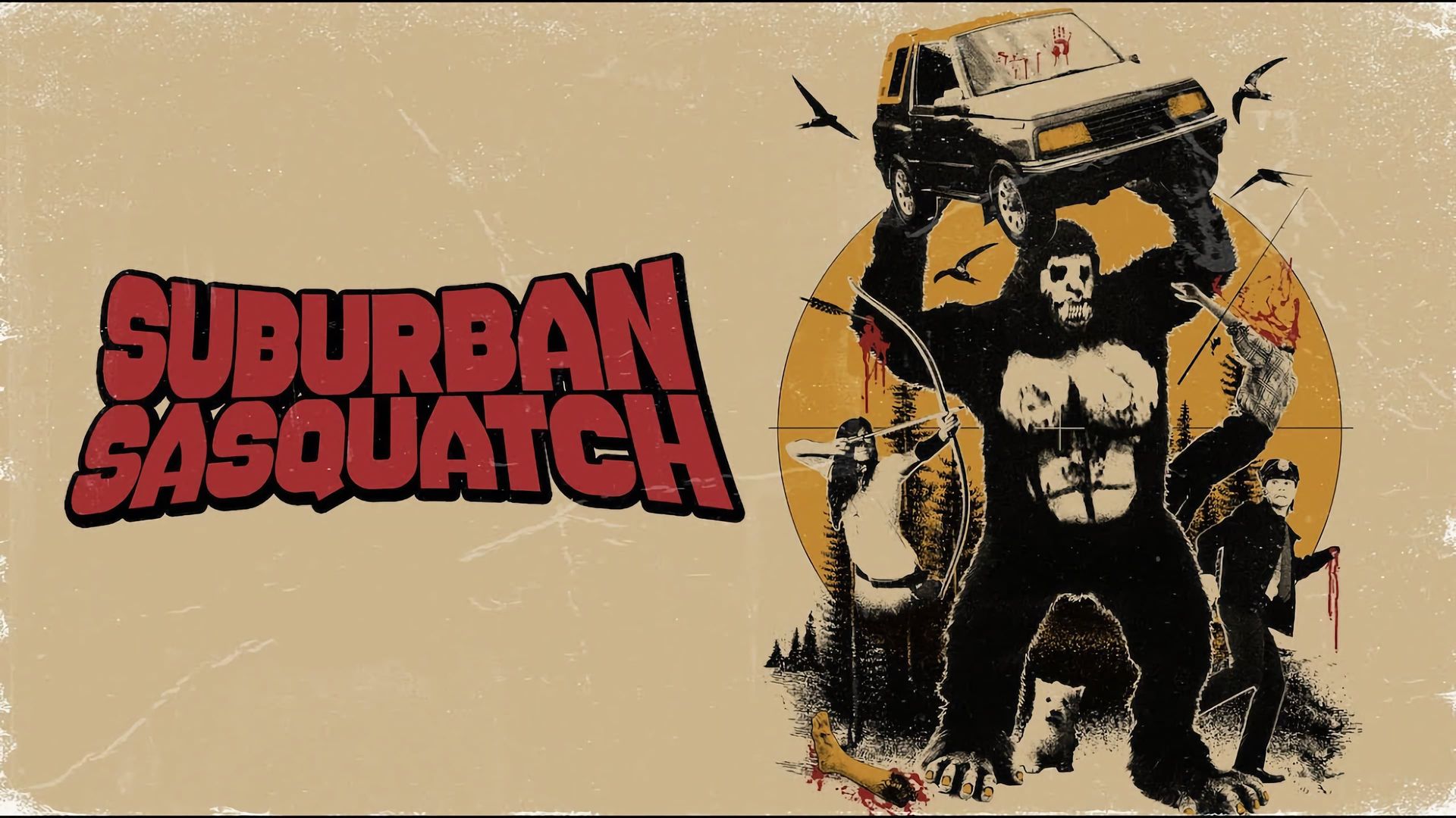 Suburban Sasquatch background