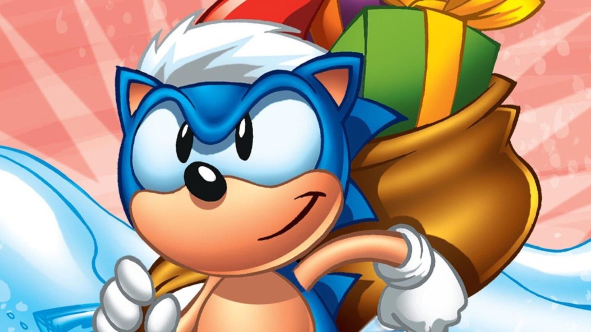 Sonic: Christmas Blast background