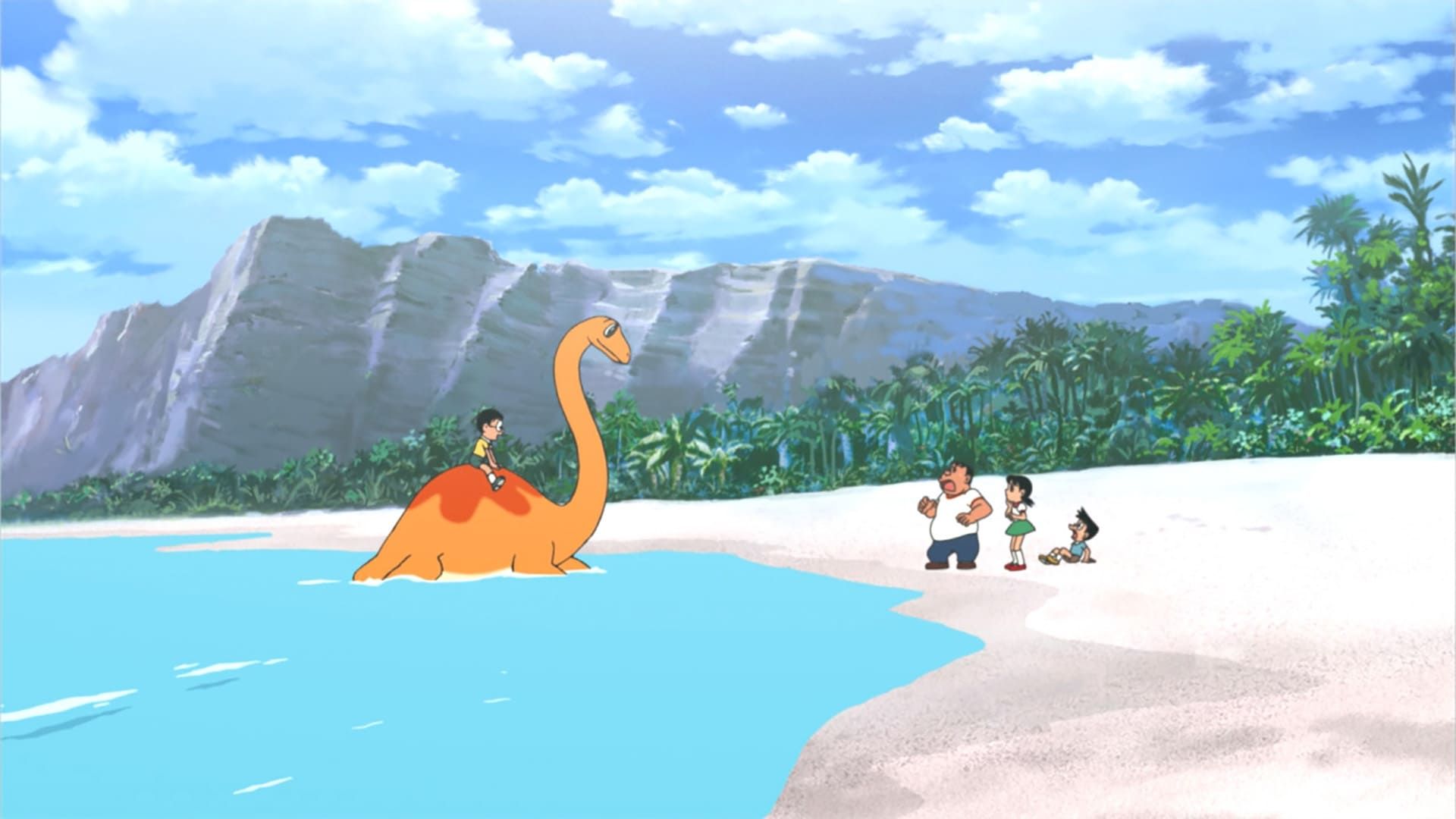 Doraemon the Movie: Nobita's Dinosaur background