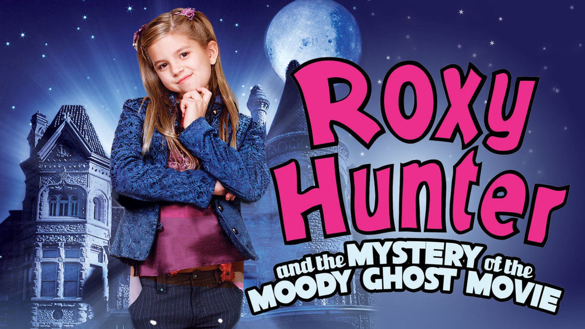 Roxy Hunter and the Mystery of the Moody Ghost background