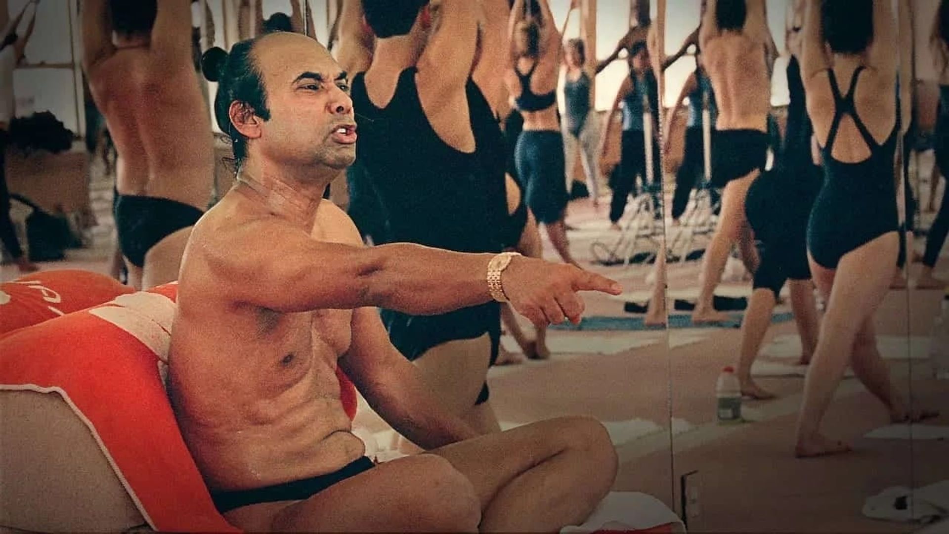 Bikram: Yogi, Guru, Predator background