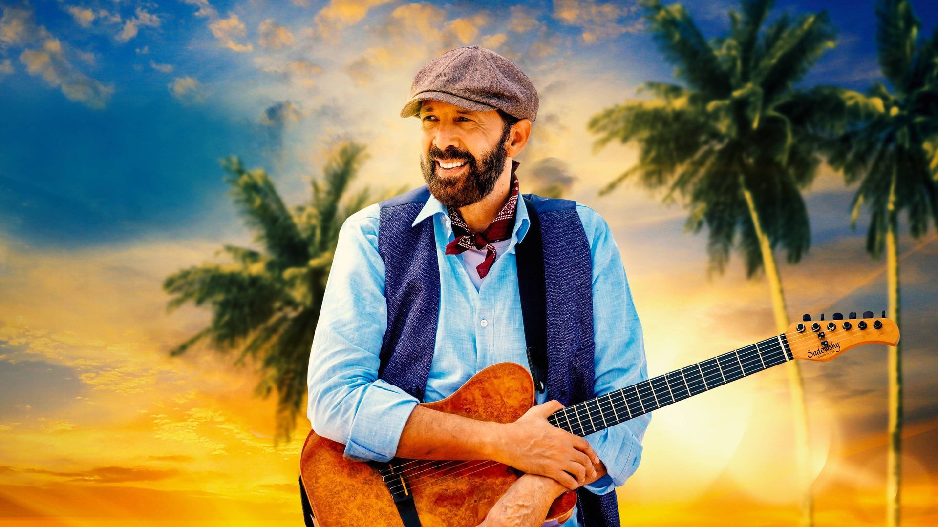 Juan Luis Guerra 4.40, Entre Mar y Palmeras background