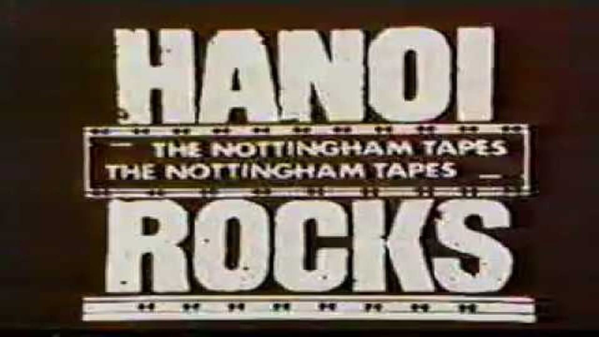 Hanoi Rocks: The Nottingham Tapes background