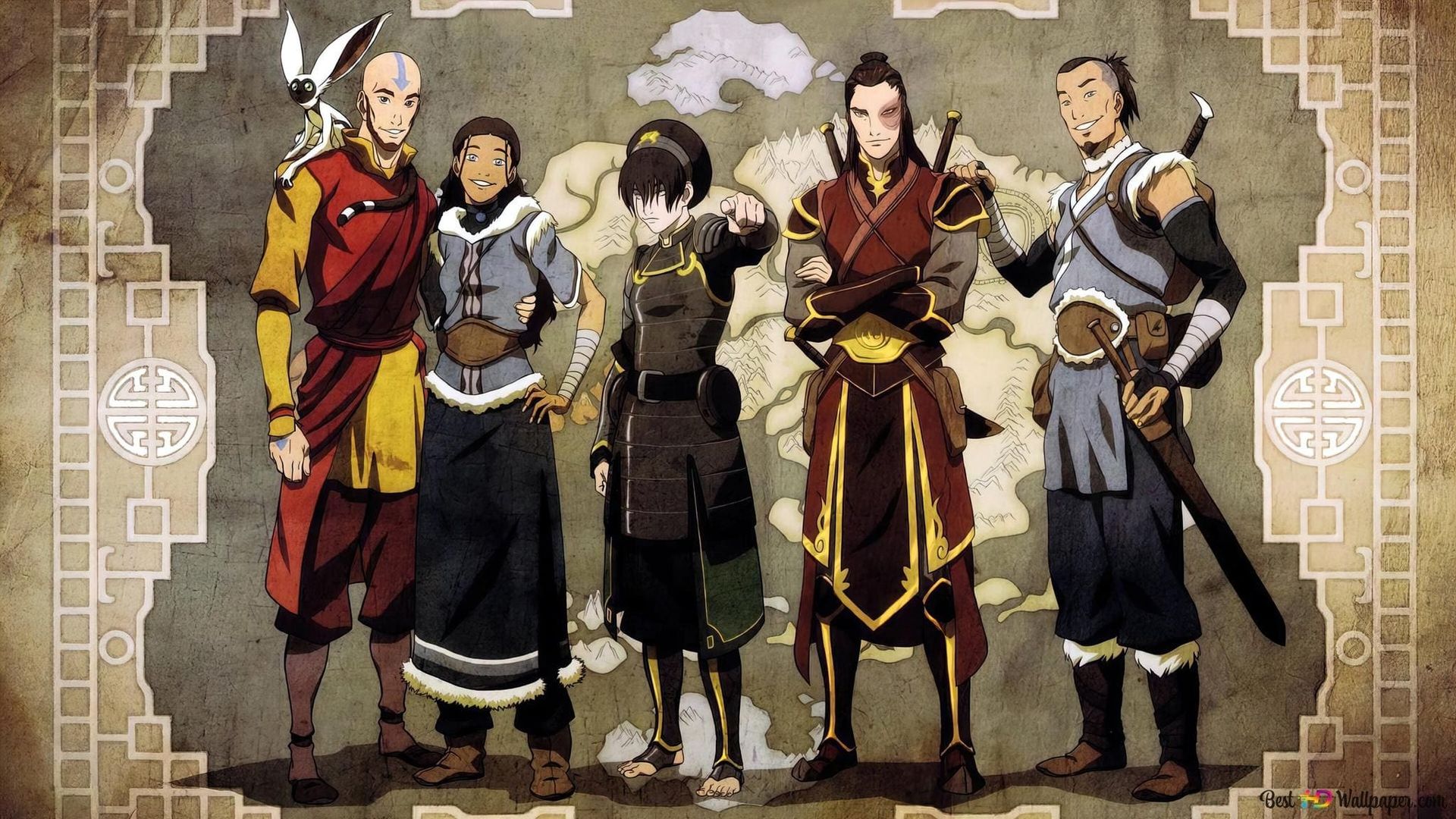 Aang: The Last Airbender background