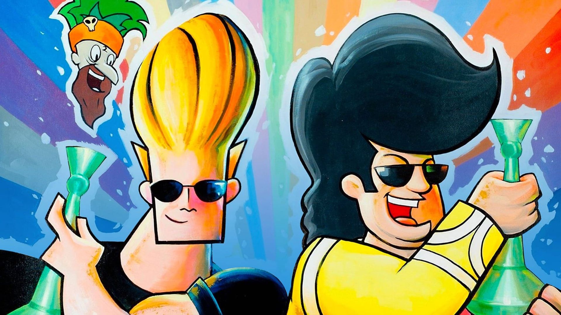 Johnny Bravo Goes to Bollywood background