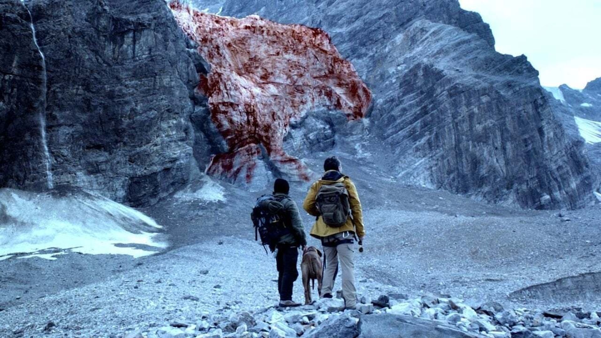 Blood Glacier background