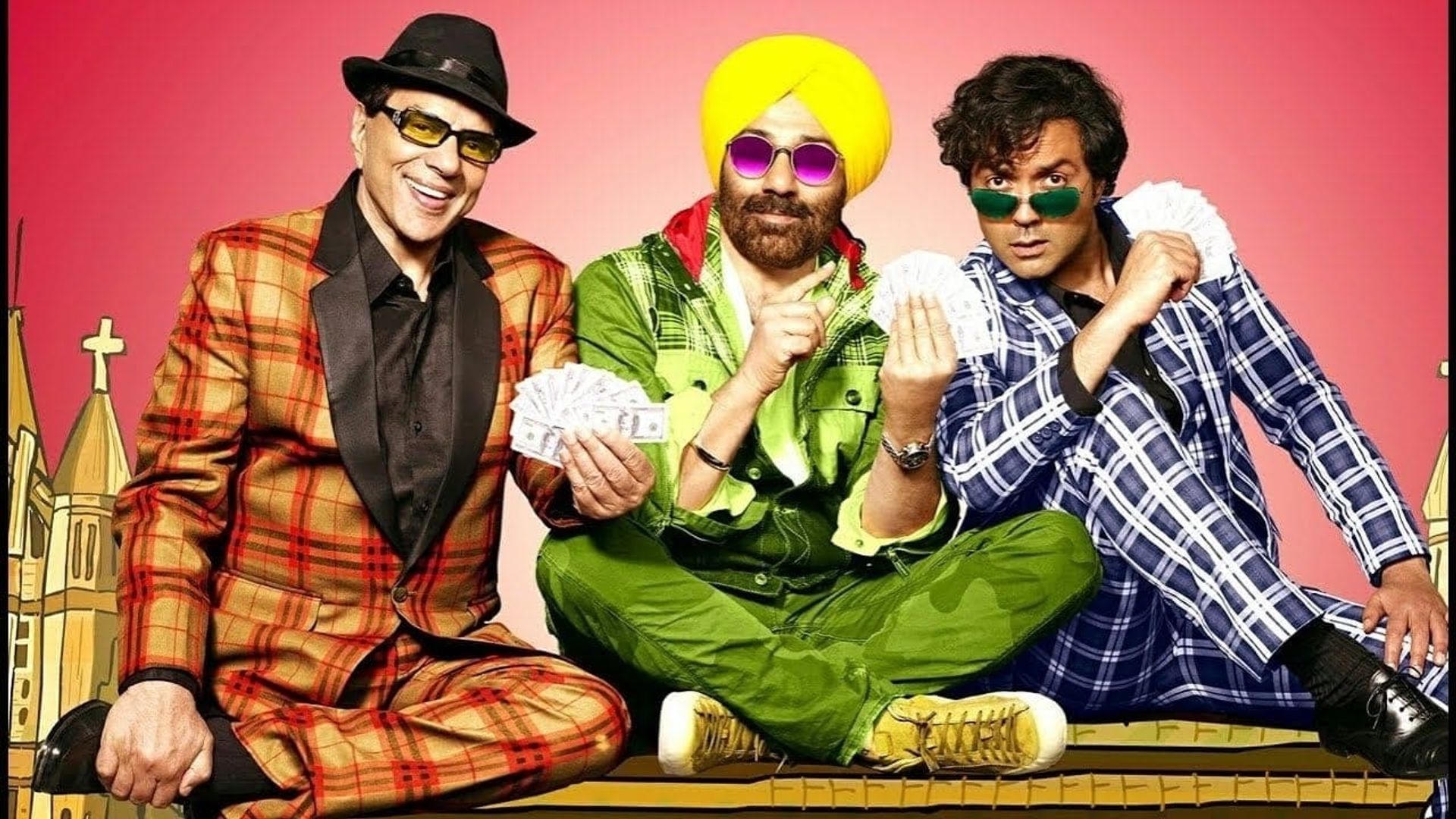 Yamla Pagla Deewana 2 background