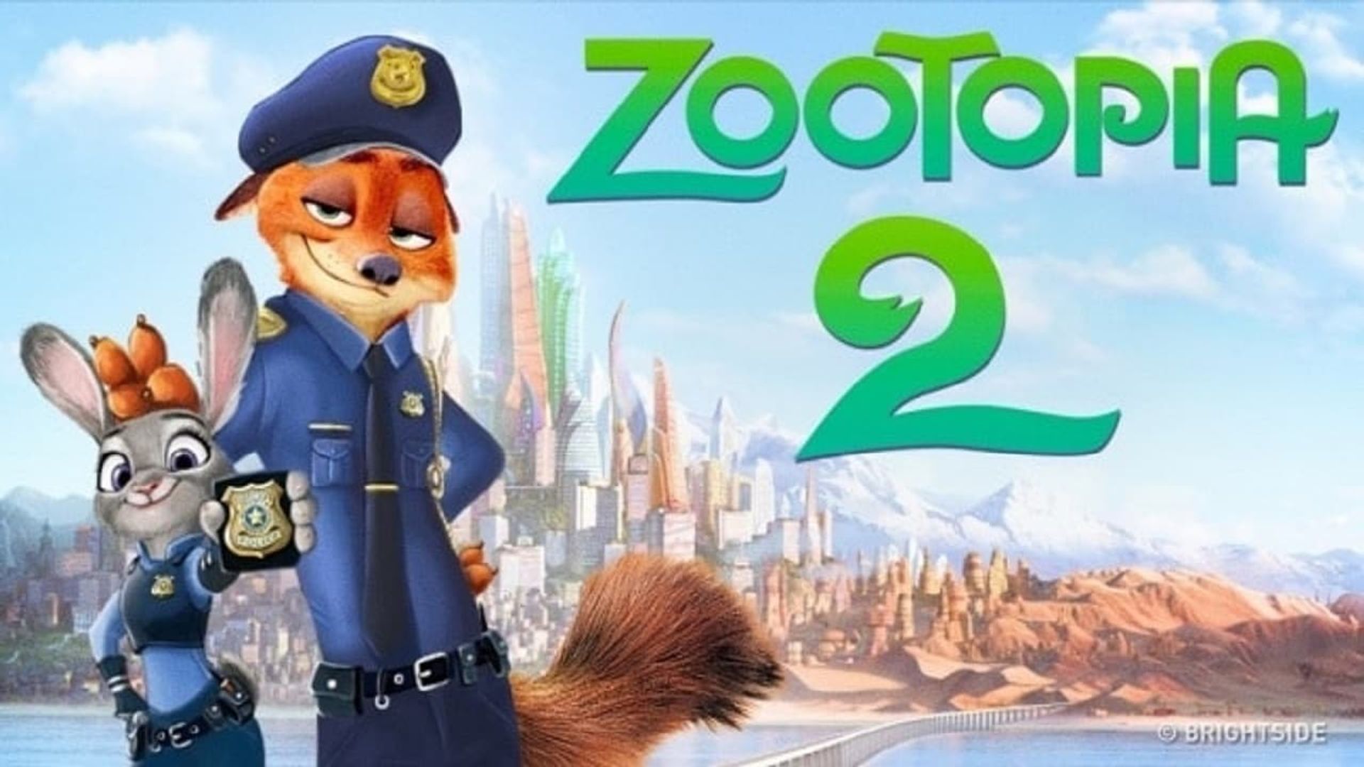 Zootopia 2 background