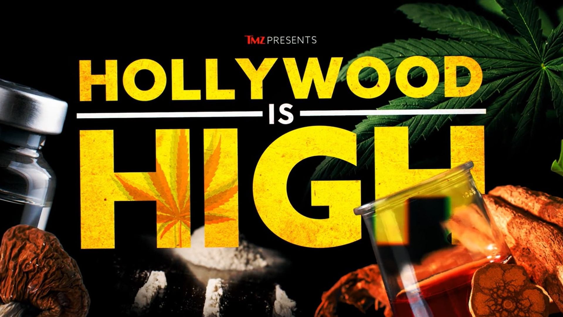 TMZ Presents: Hollywood is High background