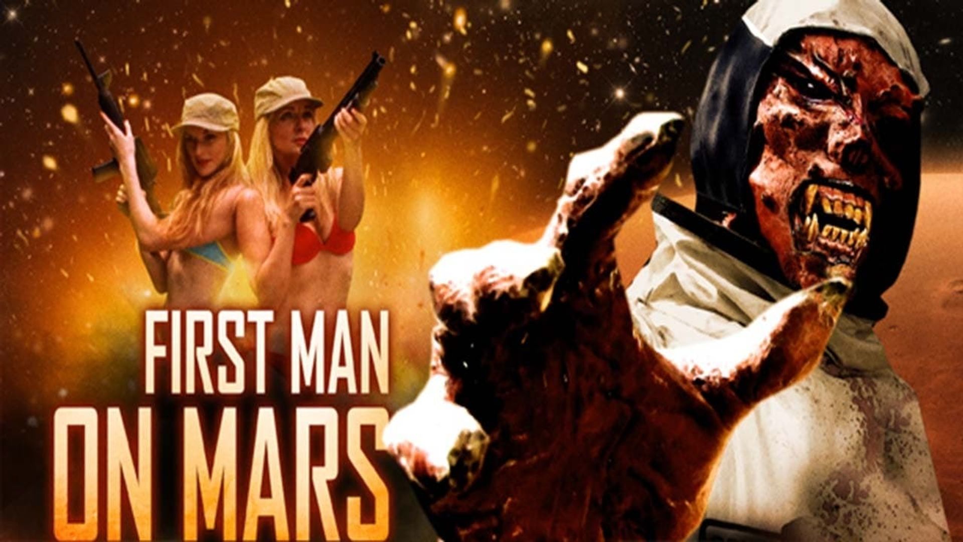 First Man on Mars background