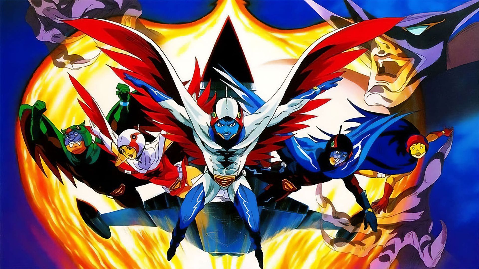 Gatchaman background