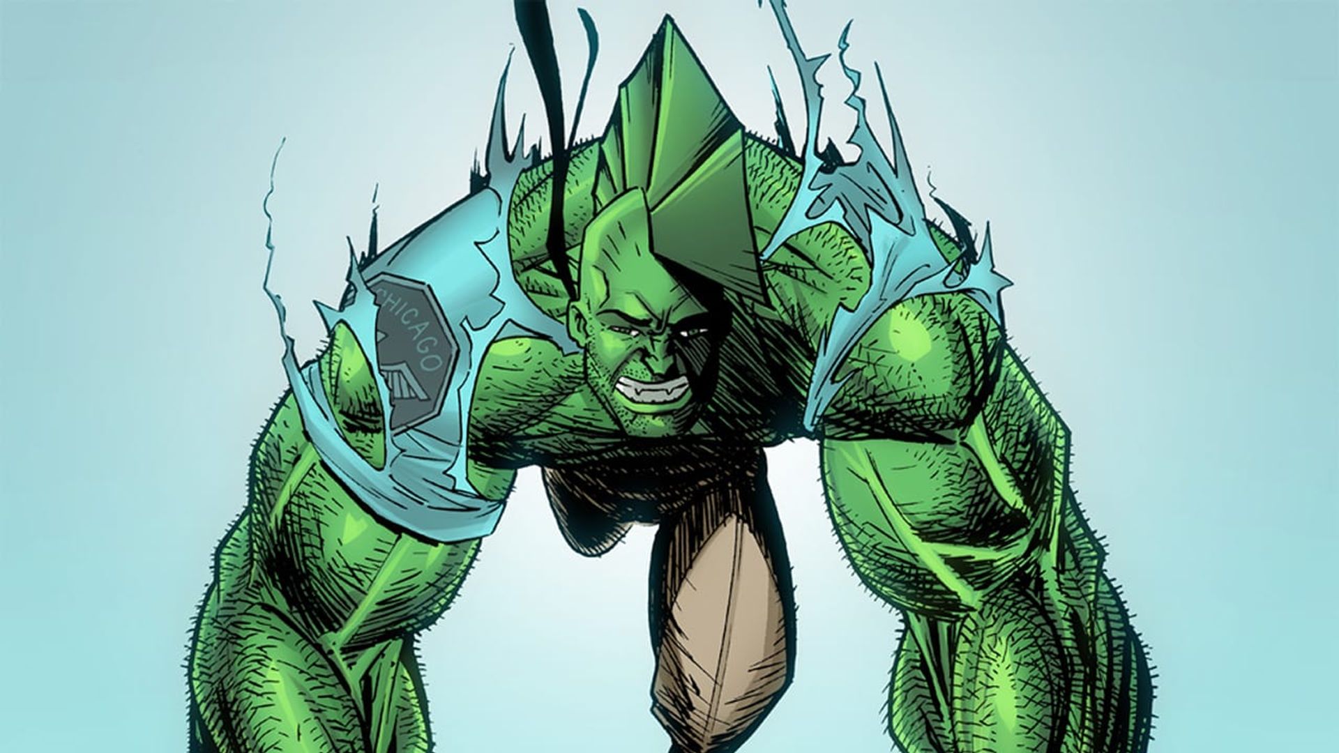 The Savage Dragon background