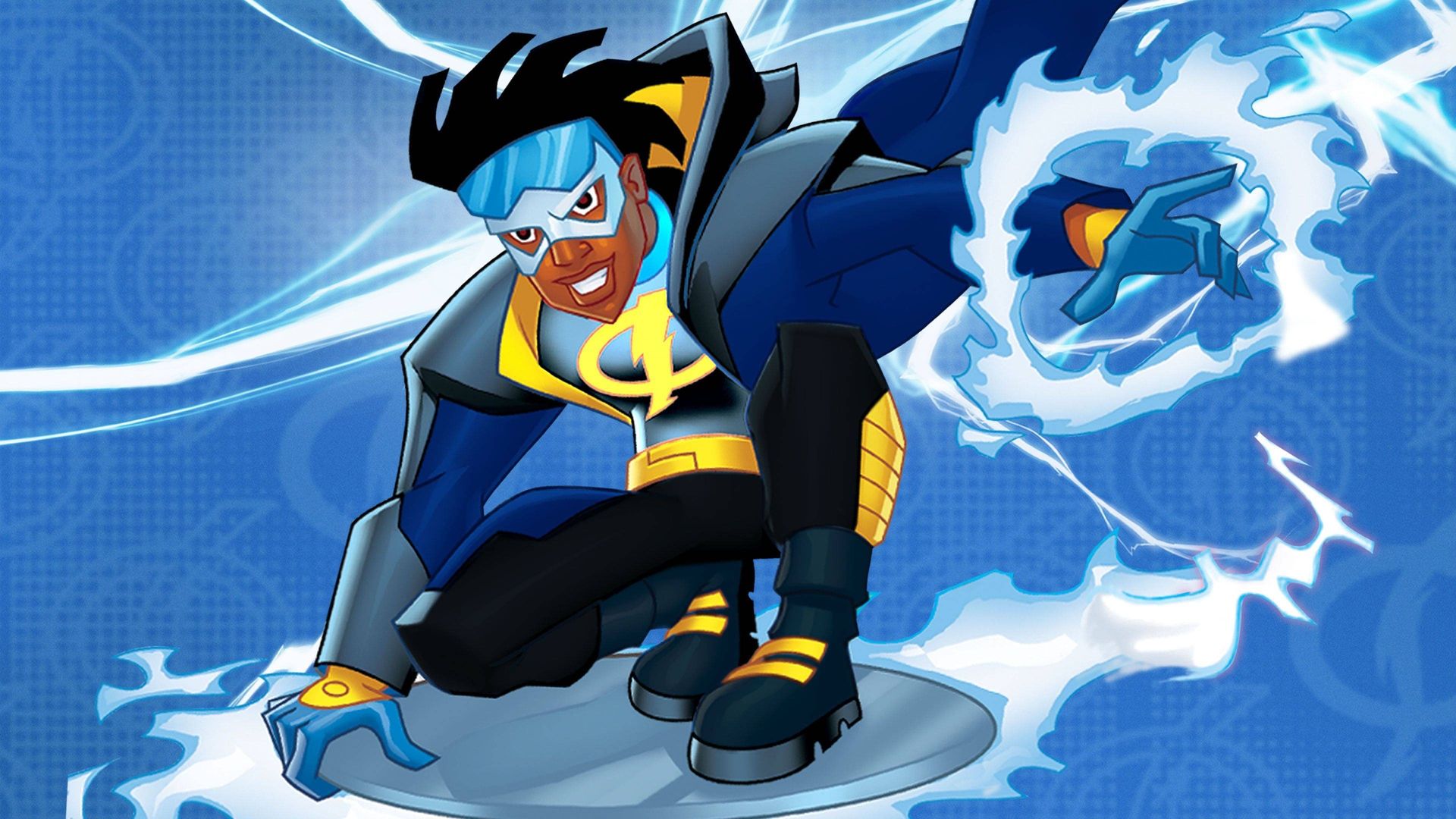 Static Shock background