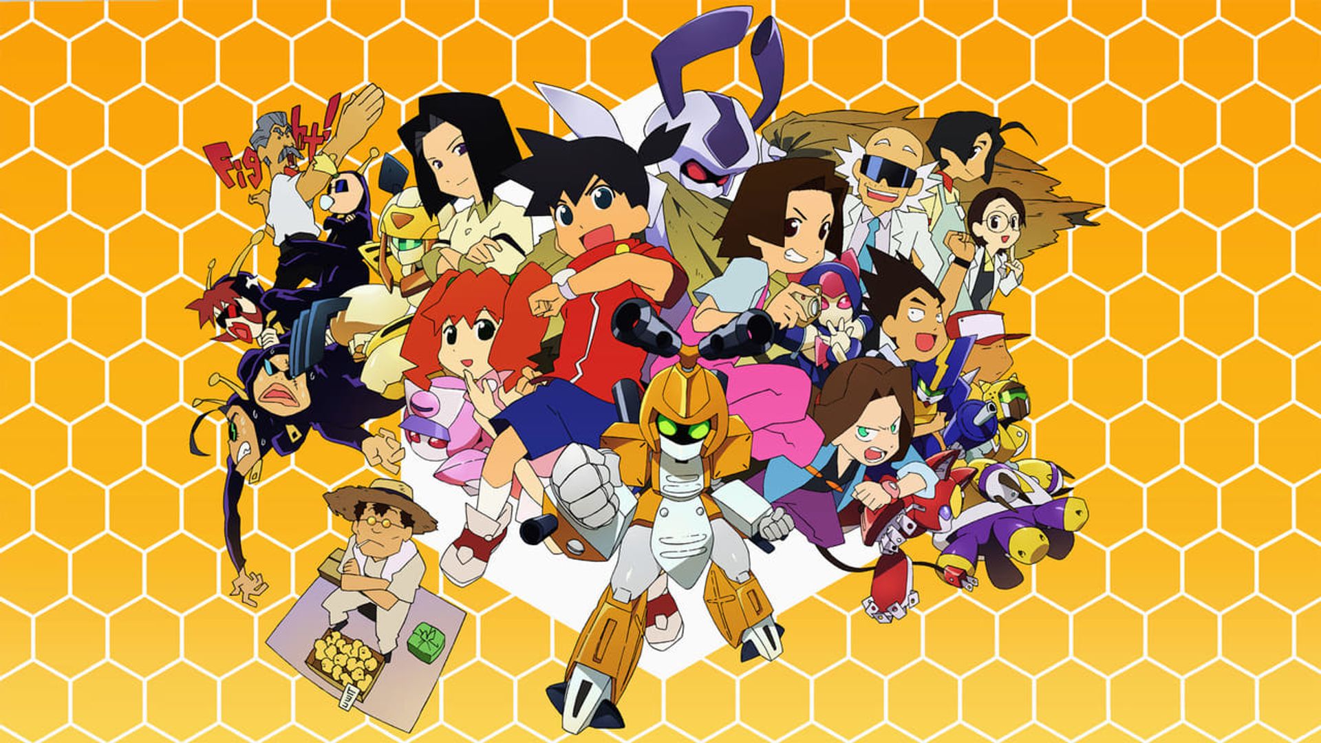 Medabots background