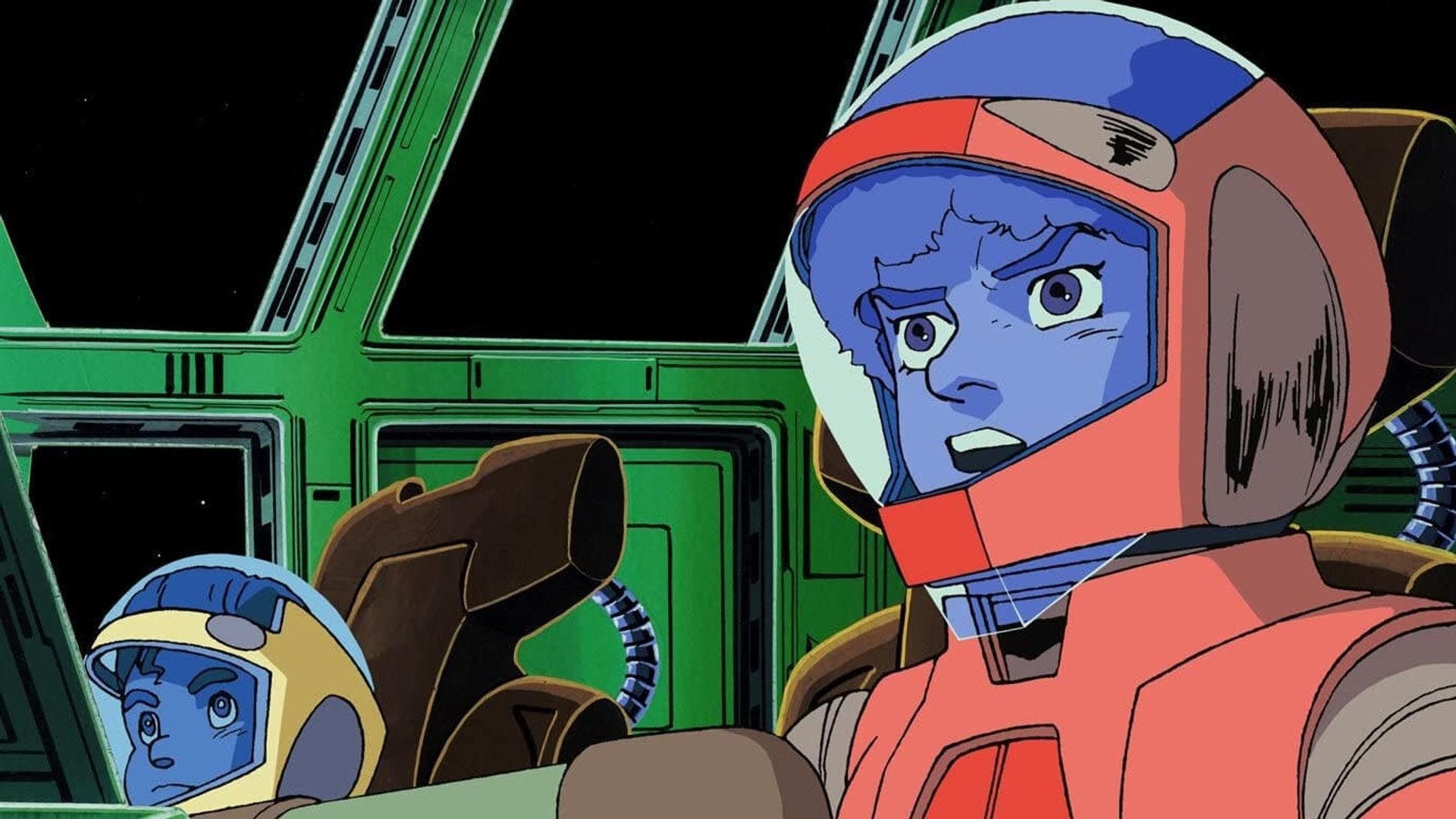 Space Runaway Ideon background