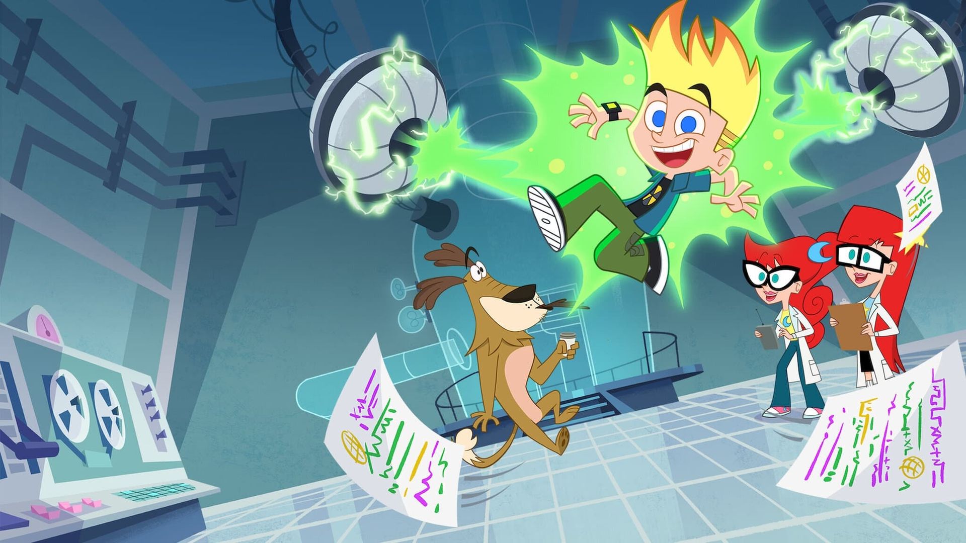 Johnny Test background