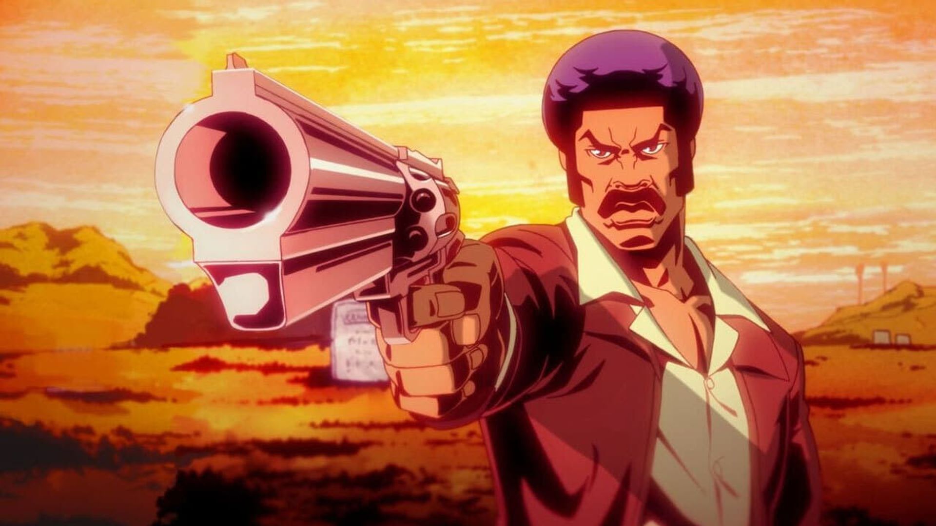 Black Dynamite background