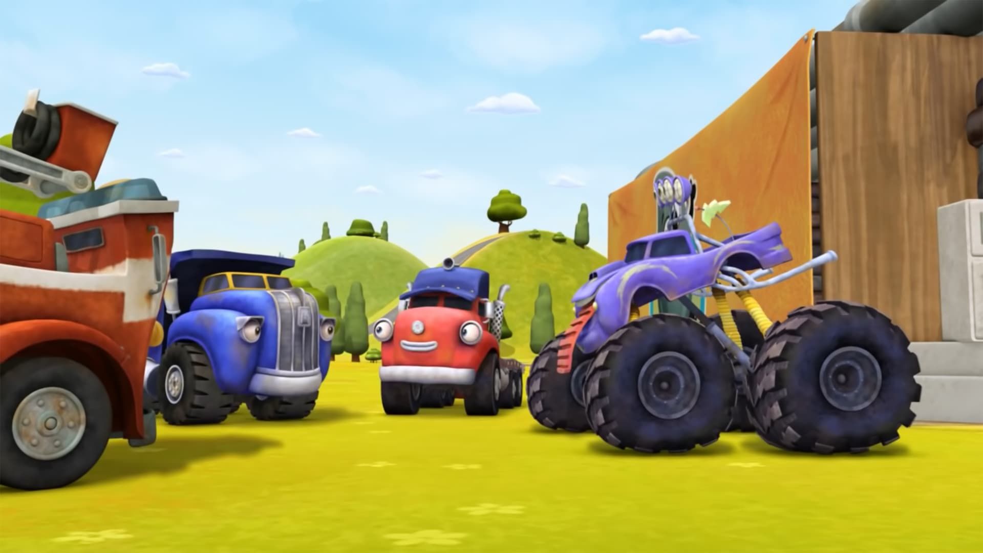 Trucktown background