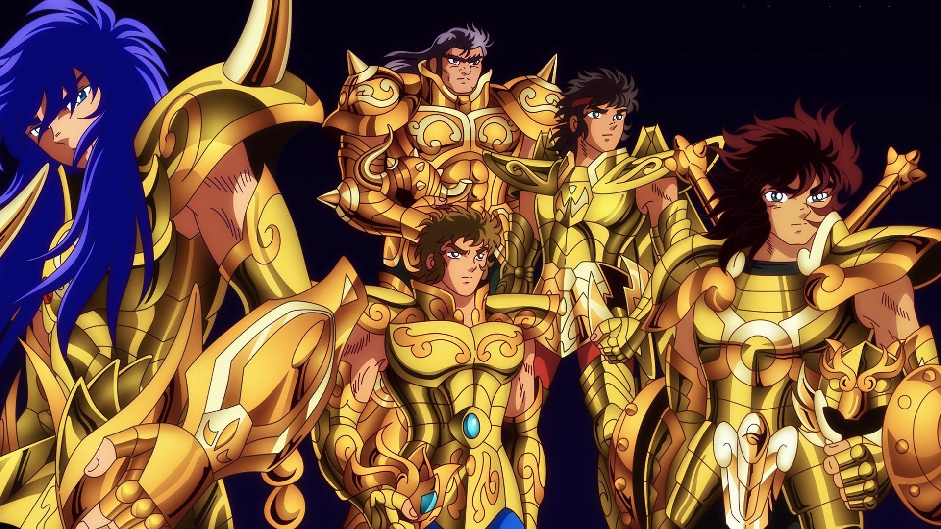 Saint Seiya: Soul of Gold background