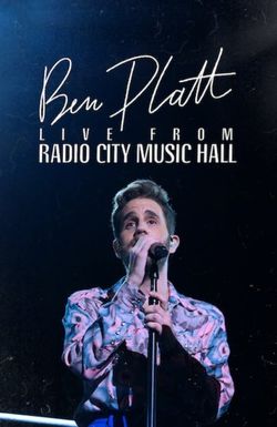 Ben Platt Live from Radio City Music Hall