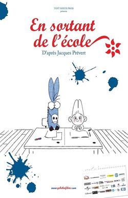 En sortant de l'école