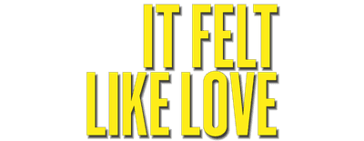 It Felt Like Love logo